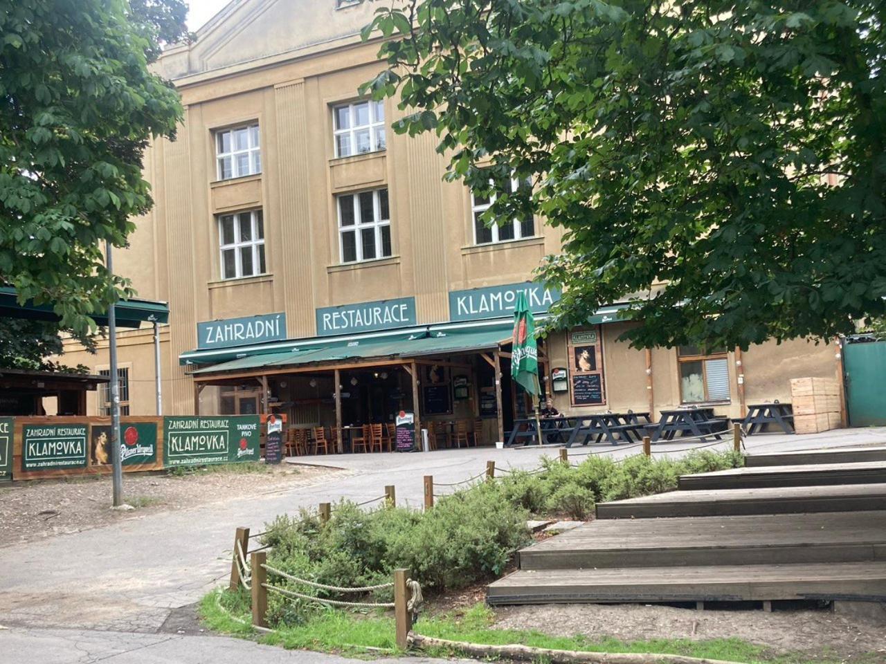 Residence Park Klamovka Prag Exterior foto